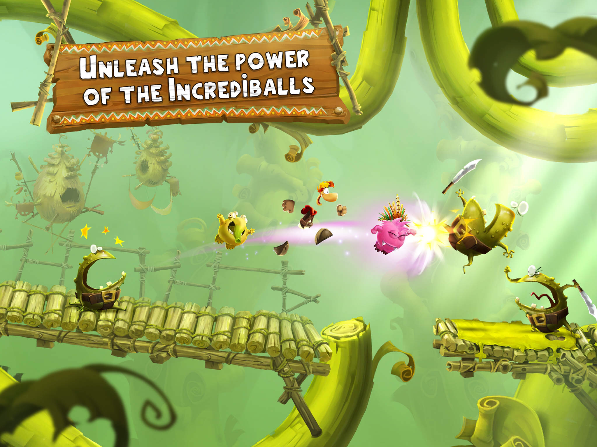 Ubisoft - Rayman is back on mobile with Fiesta Run! Jump into this