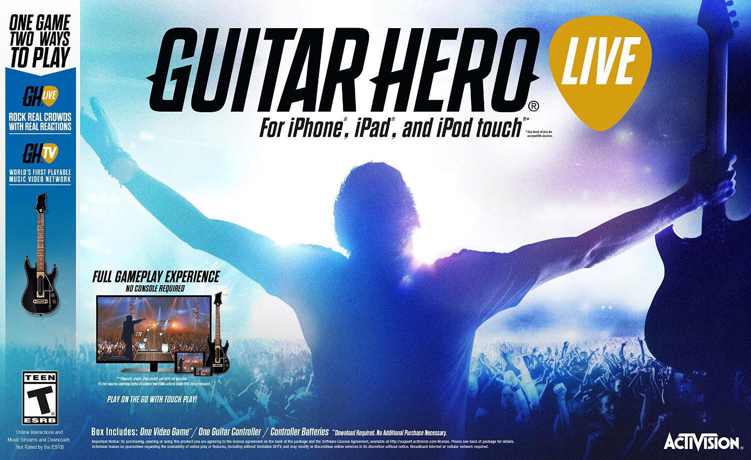 Guitar Hero Live iOS Box